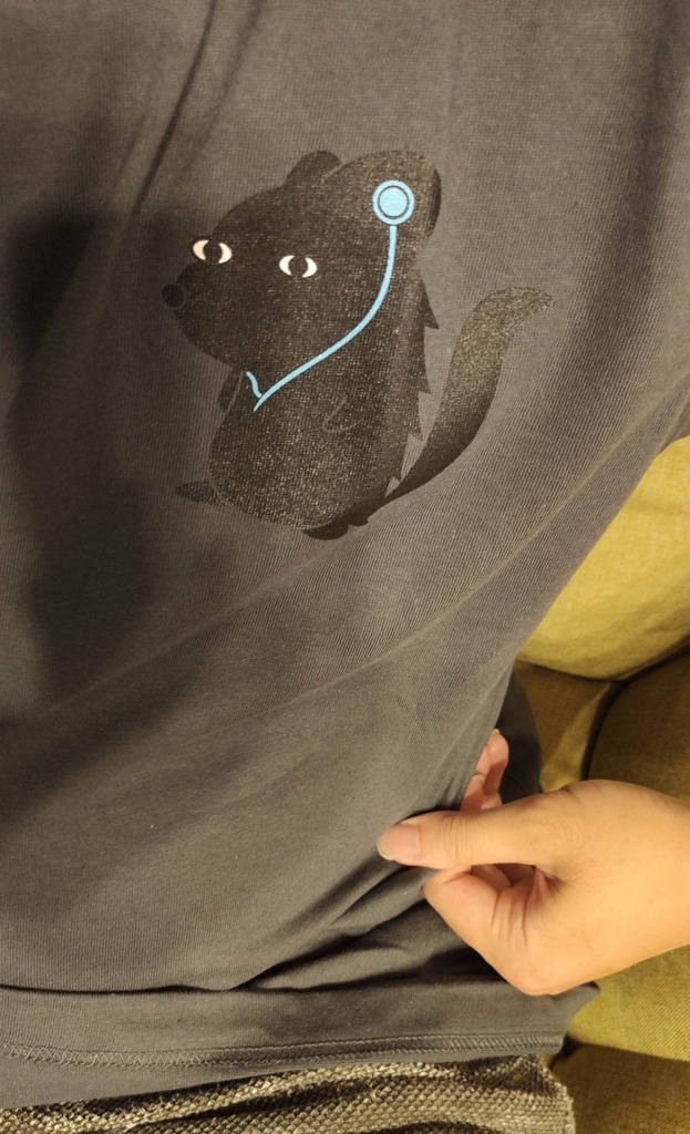 バイノーラル6音Tシャツ