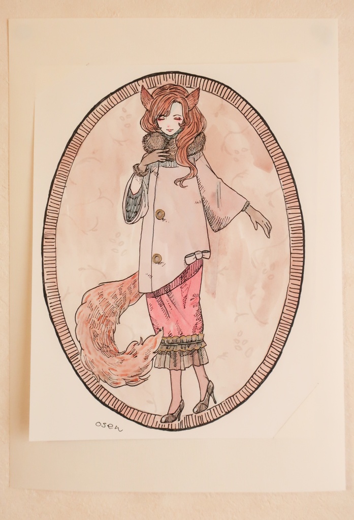 【原画】魔理沙・レミリア・影狼