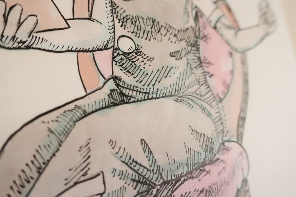 【原画】魔理沙・レミリア・影狼