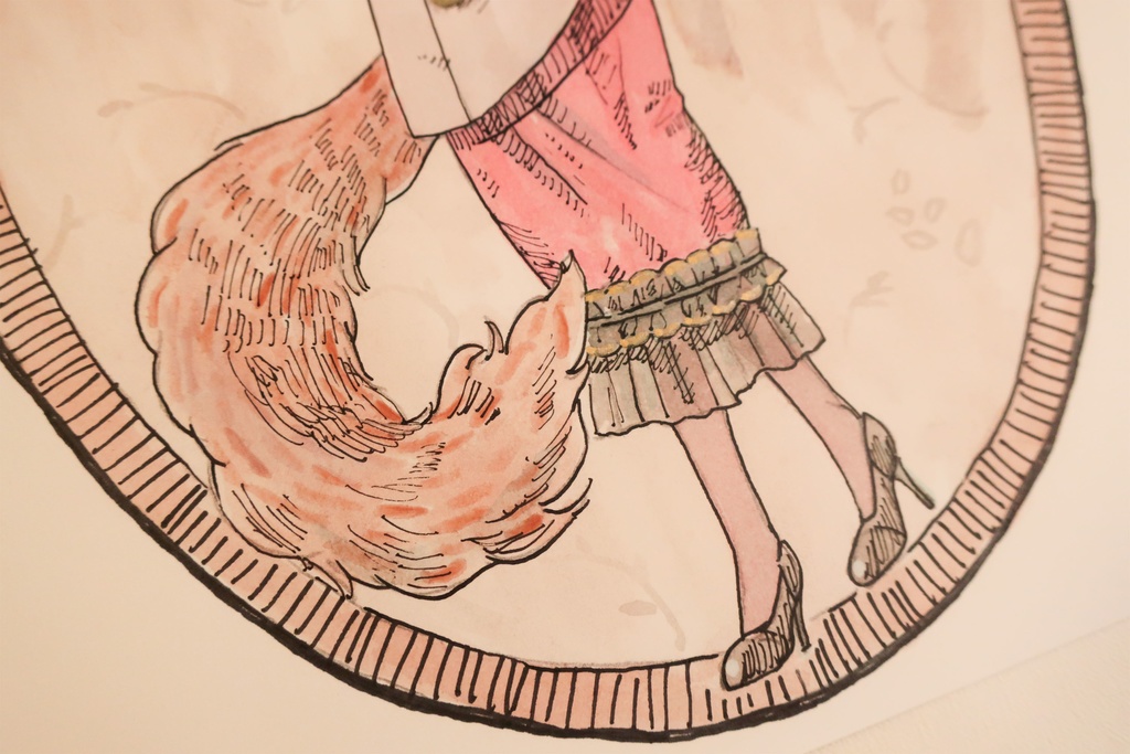 【原画】魔理沙・レミリア・影狼