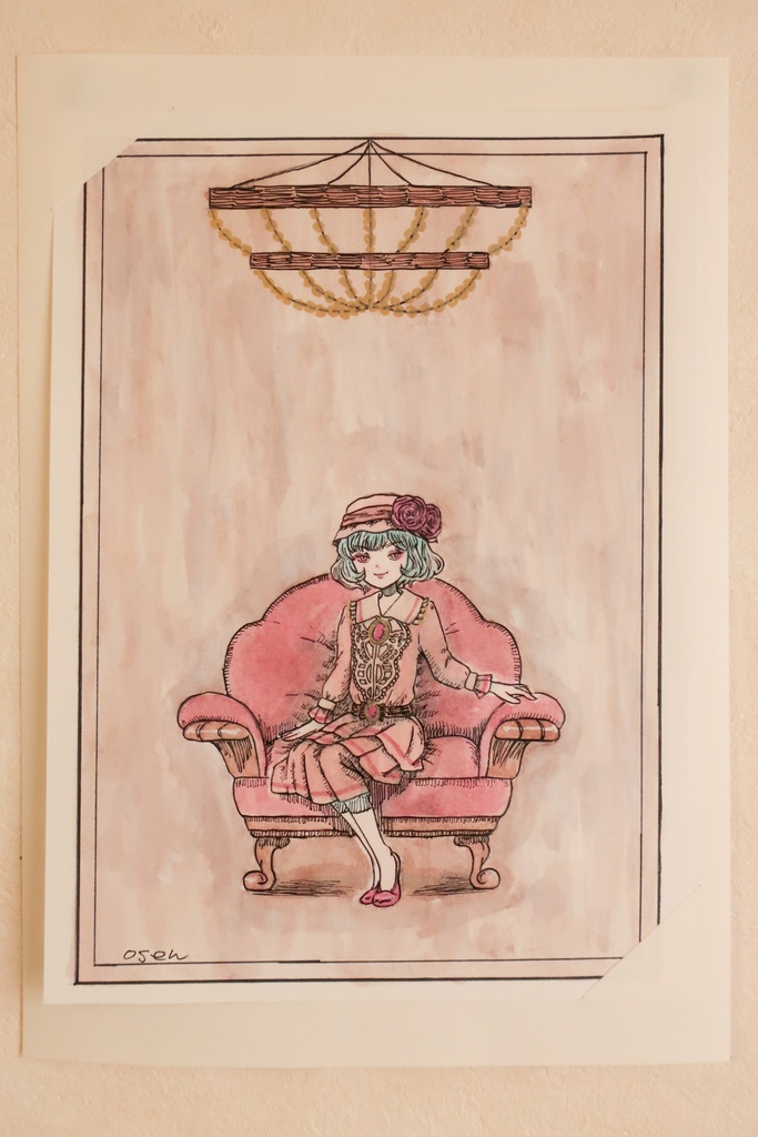 【原画】魔理沙・レミリア・影狼