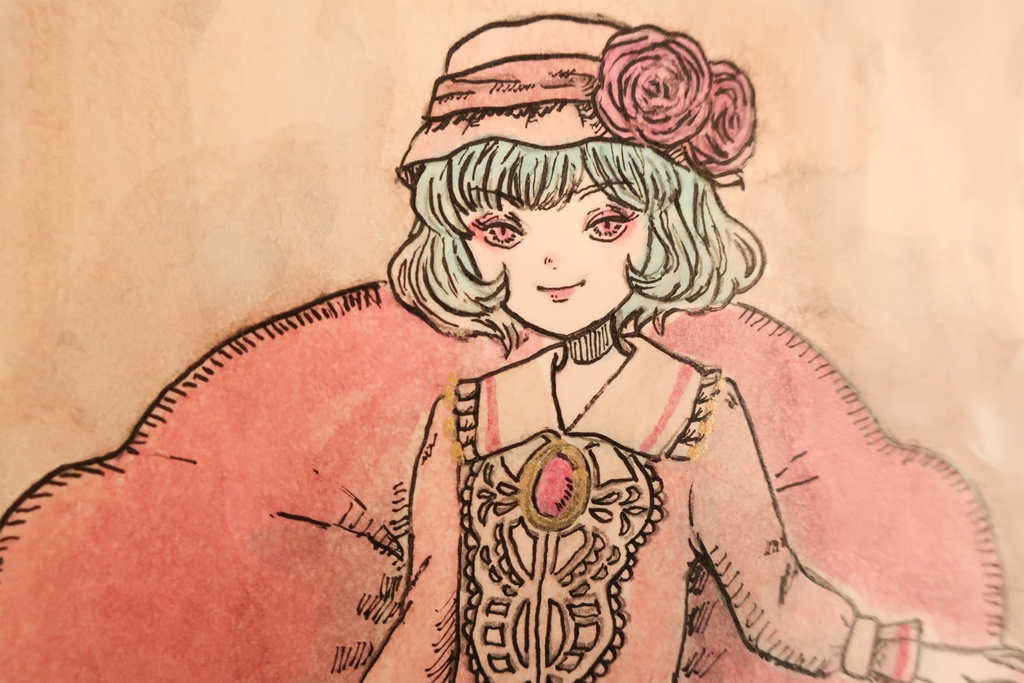 【原画】魔理沙・レミリア・影狼