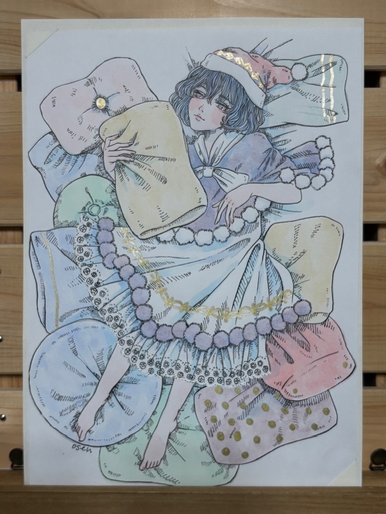 【原画】幽々子・ドレミー・フランドール