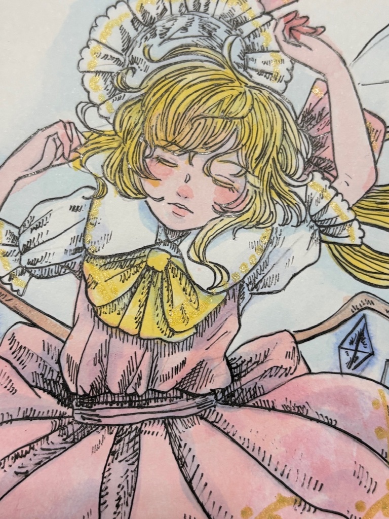 【原画】幽々子・ドレミー・フランドール