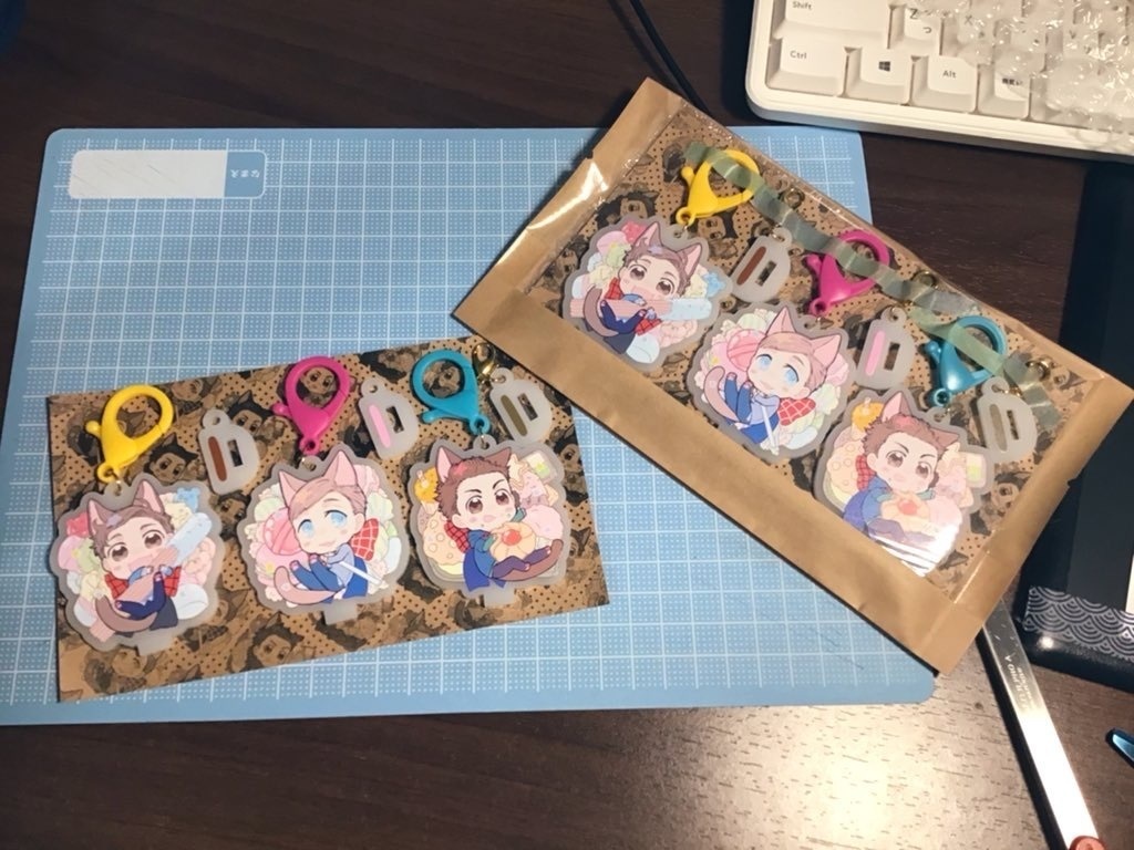 猫3兄弟おやつとおでかけアクスタセット