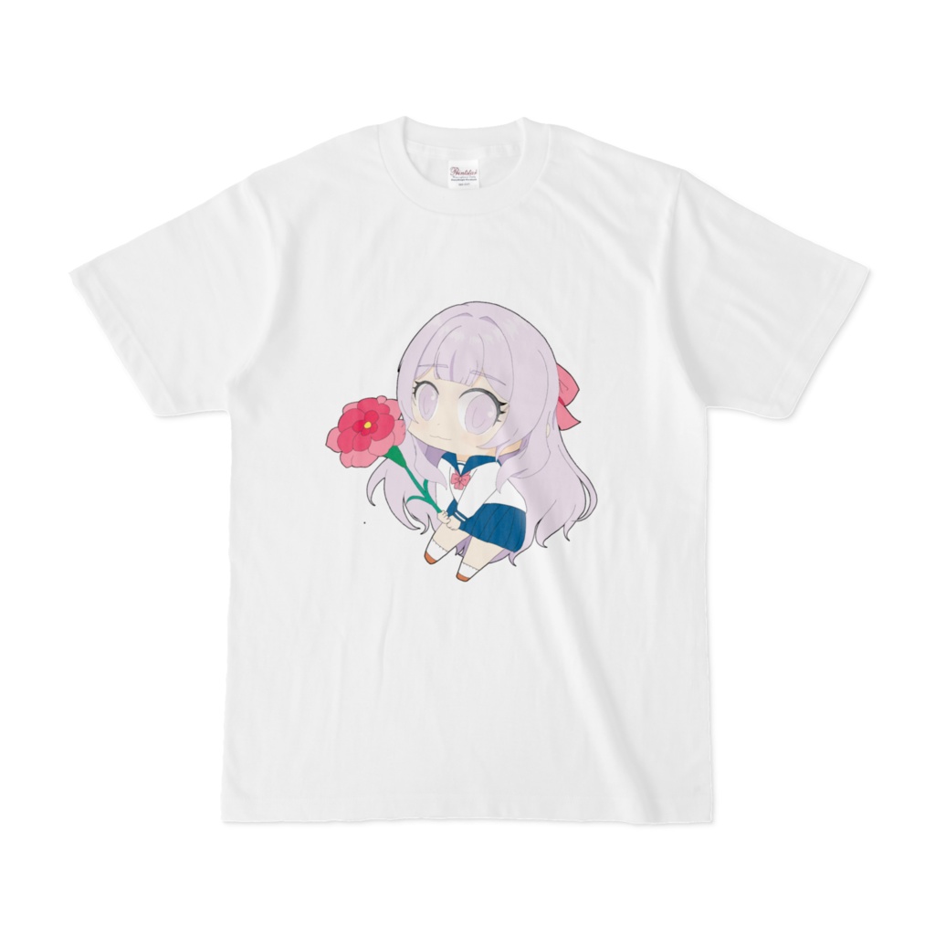 白雪なづなTシャツ(白)