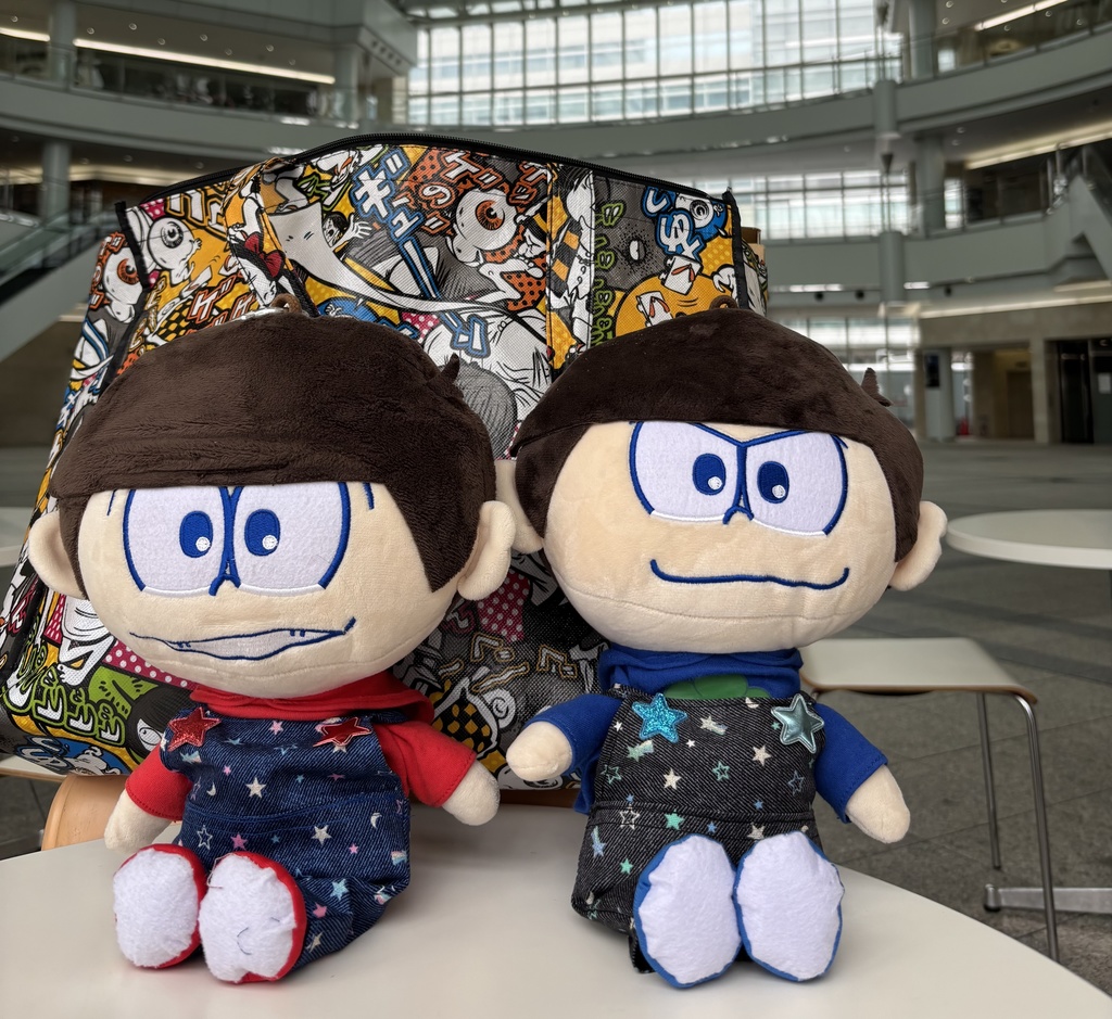 【ねっぴろサイズ】星柄デニムオーバーオール❤️💙💛💜