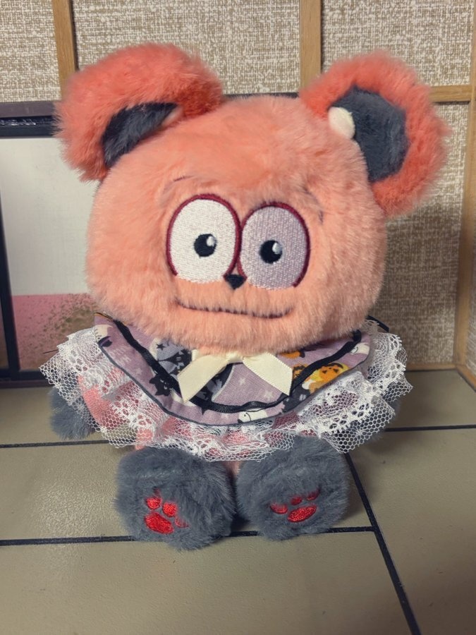 【ぬい服】レースともふもふのおばけケープ👻ほわぬい、モフフサににジャストサイズ‼️