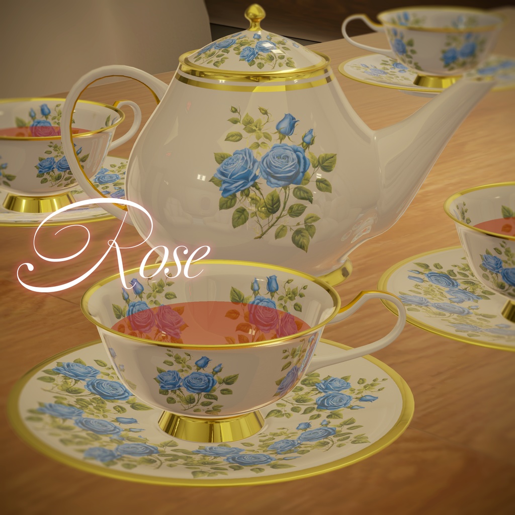 【VRChat想定】飲める紅茶