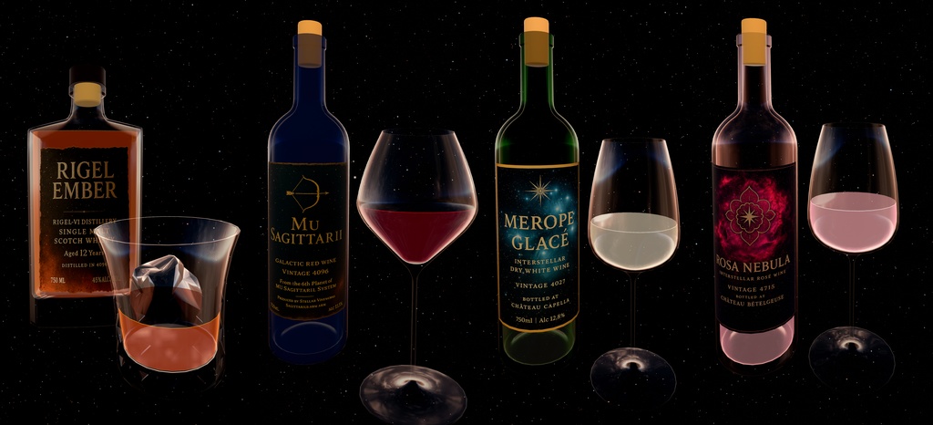 【VRChat想定】飲めるお酒 FourthEdition