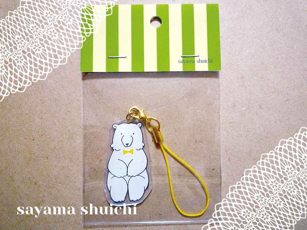 しろくまストラップ*ネクタイ