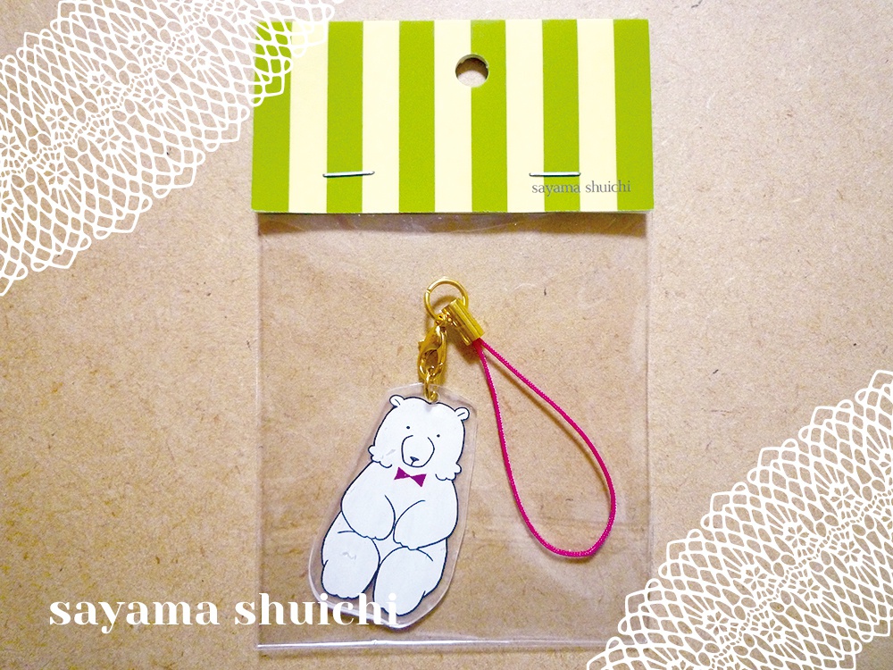 しろくまストラップ*ネクタイ