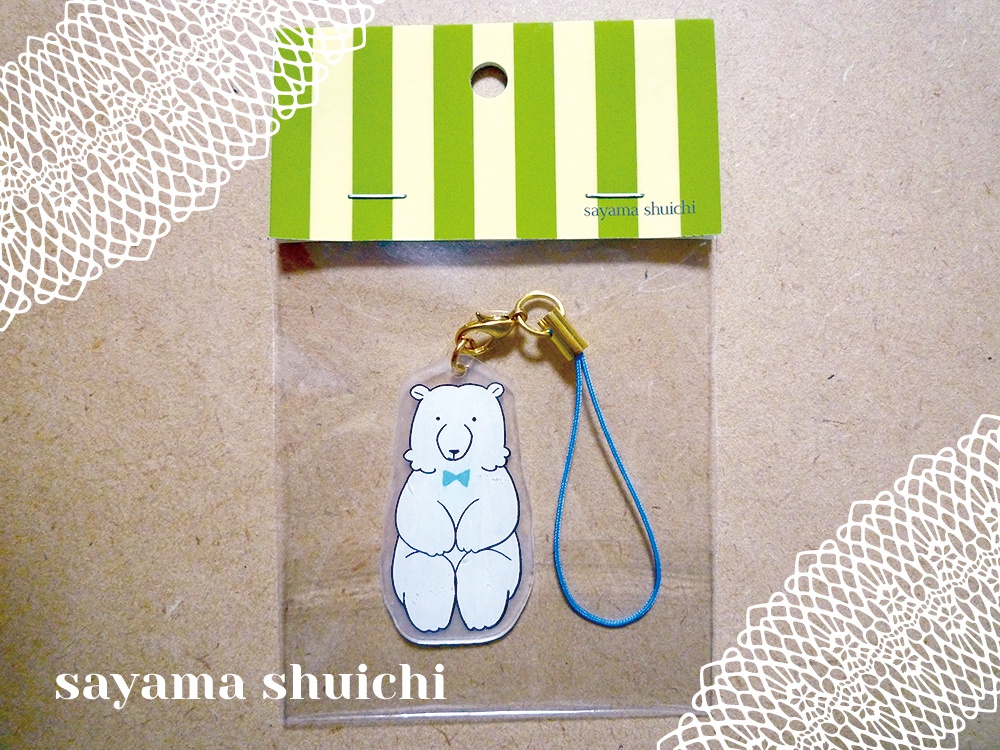 しろくまストラップ*ネクタイ