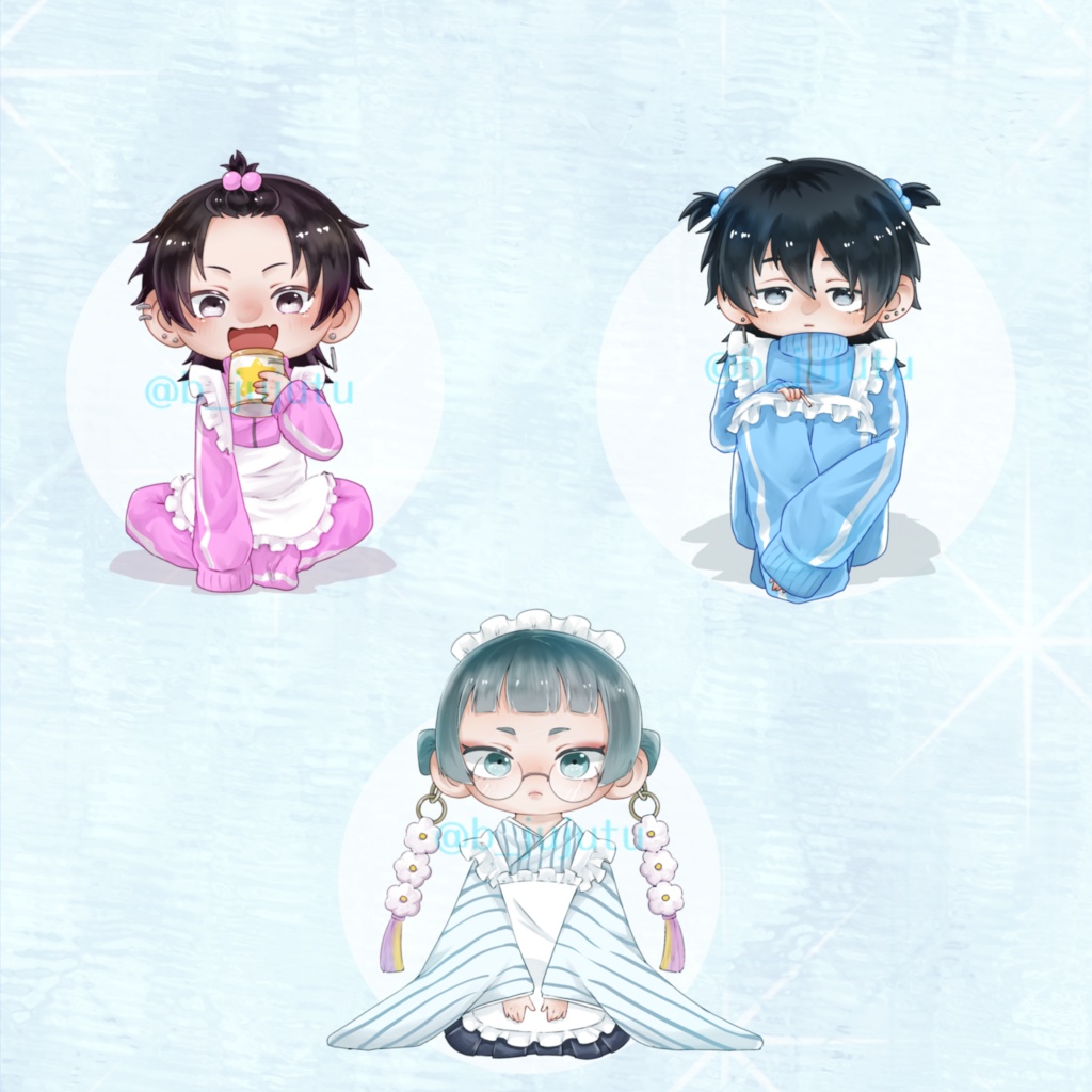 オリキャラメイドの自立ミニアクスタ