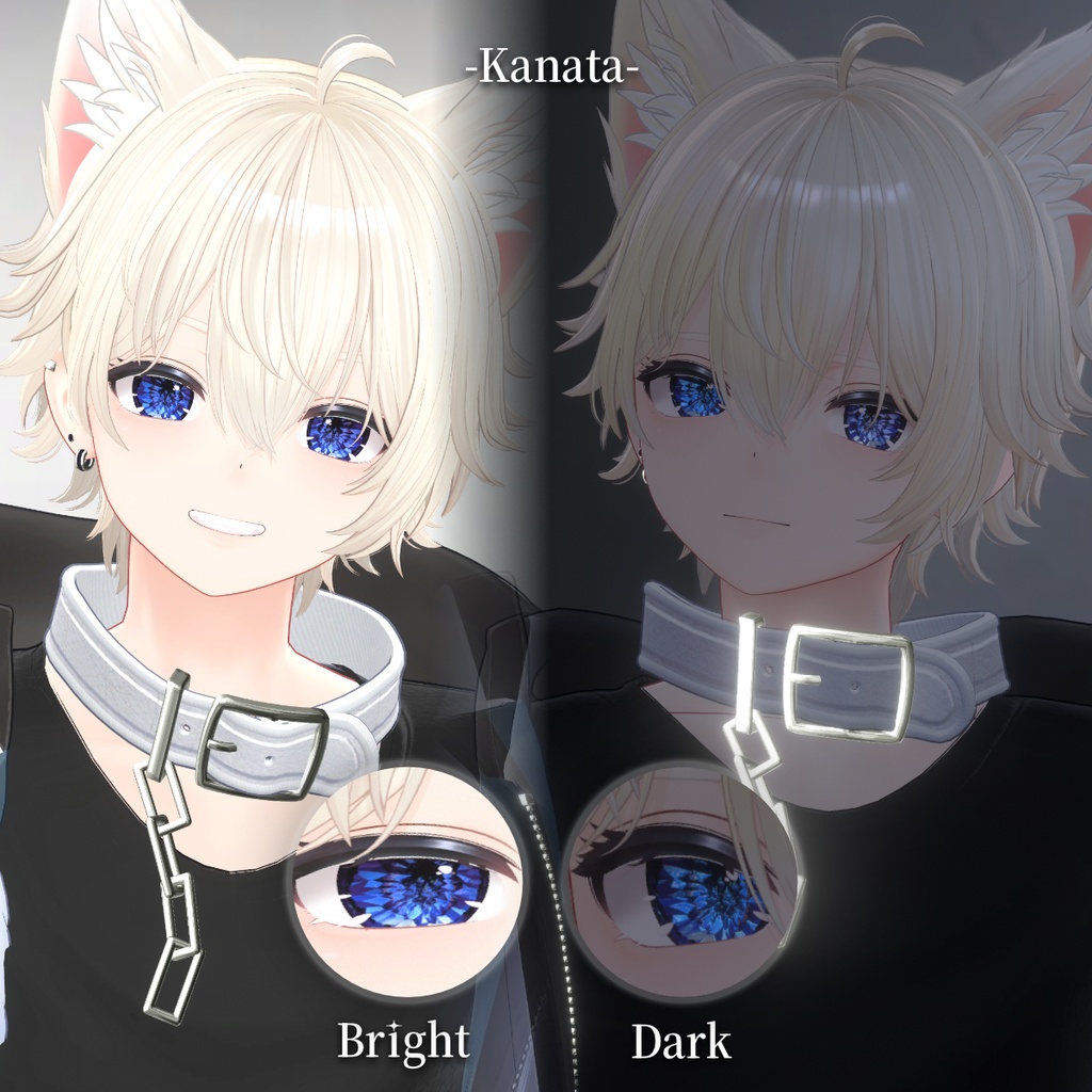 【8アバター対応】晶洞の瞳 ✦ Geode Eye Texture