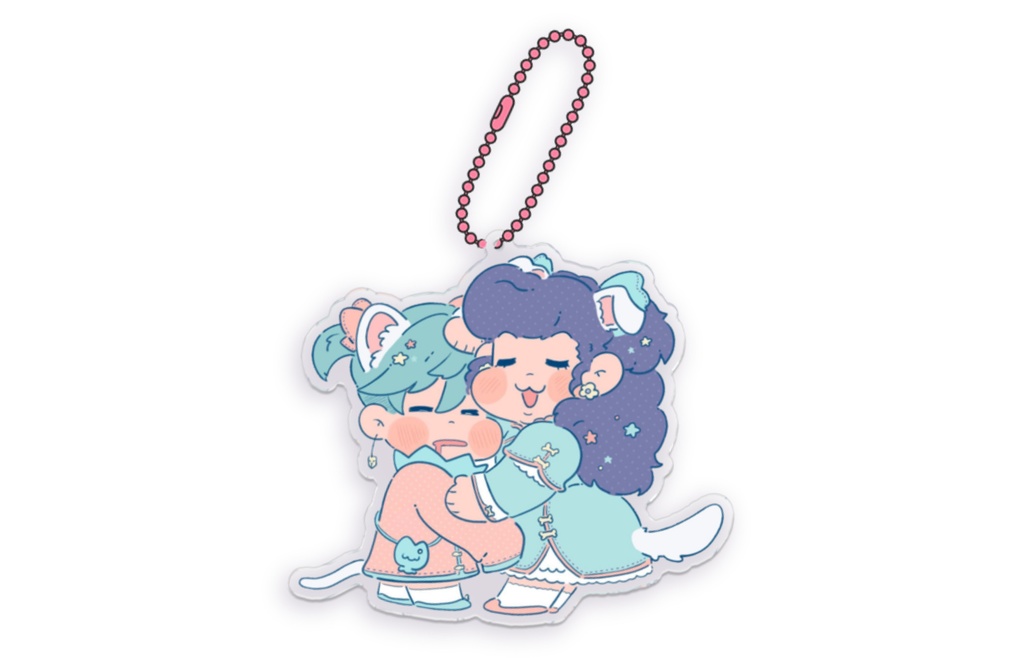 にょた仗露ちゃん　ぎゅっとアクキー