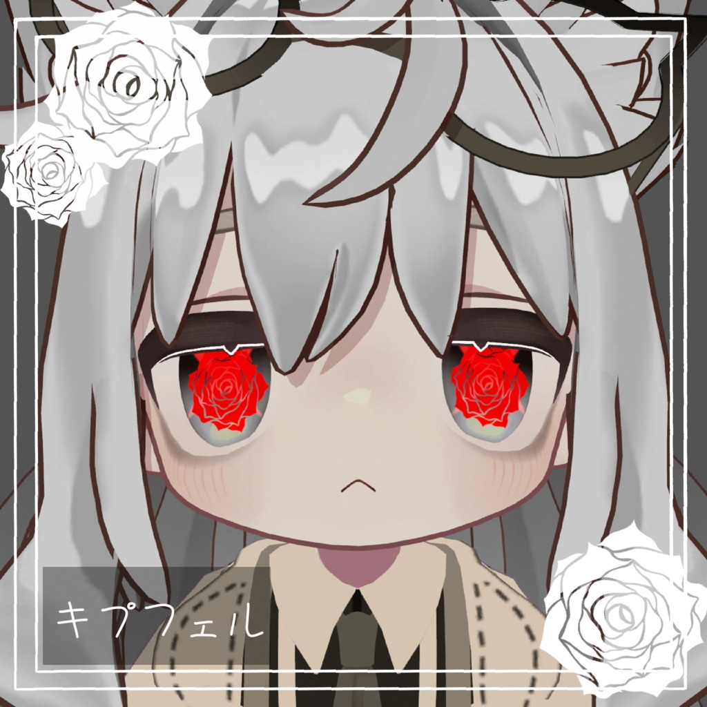 【汎用】回る薔薇 アニメーションテクスチャ