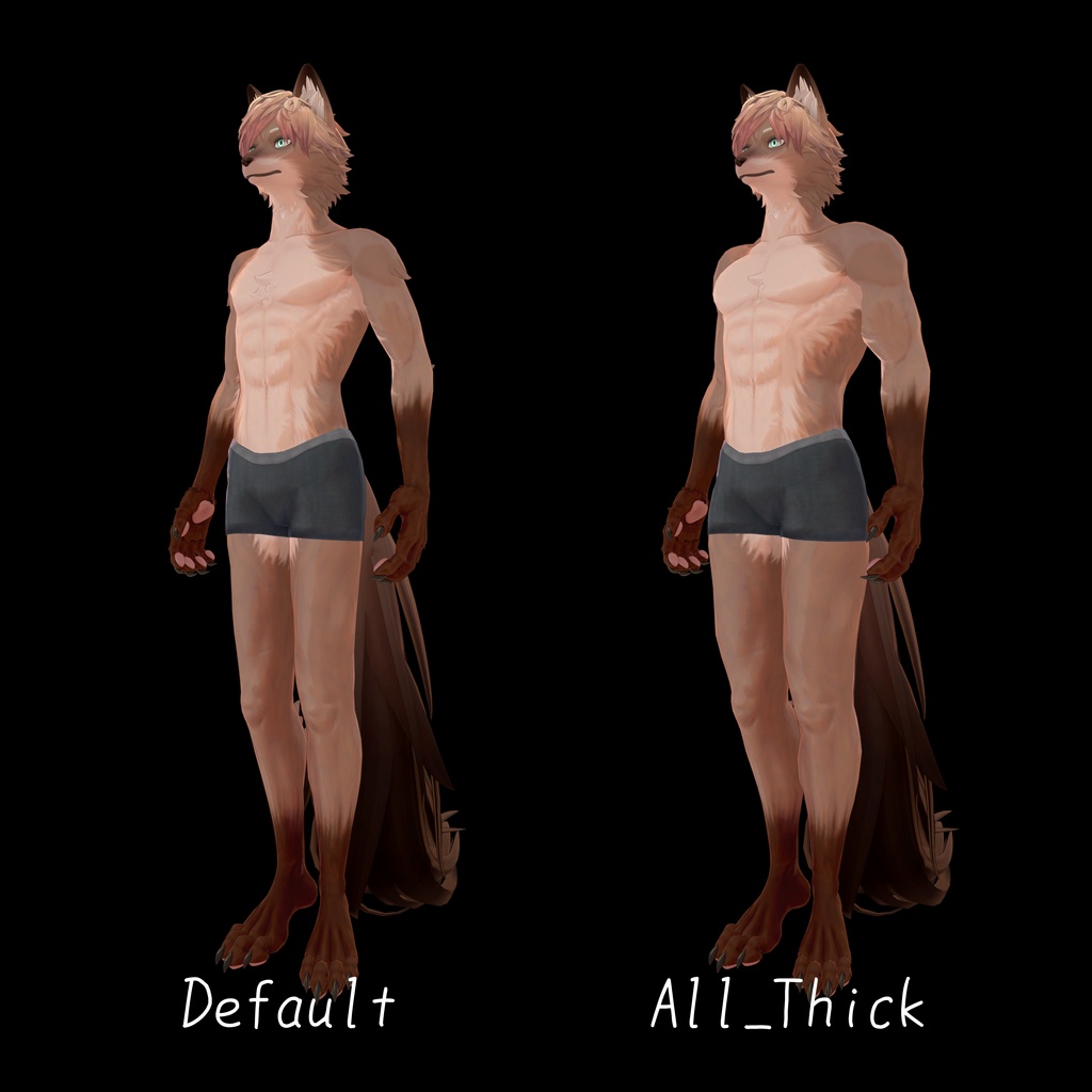 【ヴェルノ専用】筋肉シェイプキー