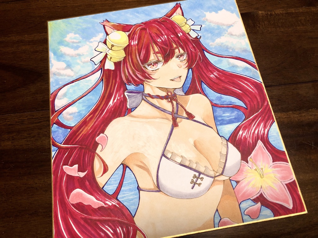 にゃんにゃん夏休み 原画