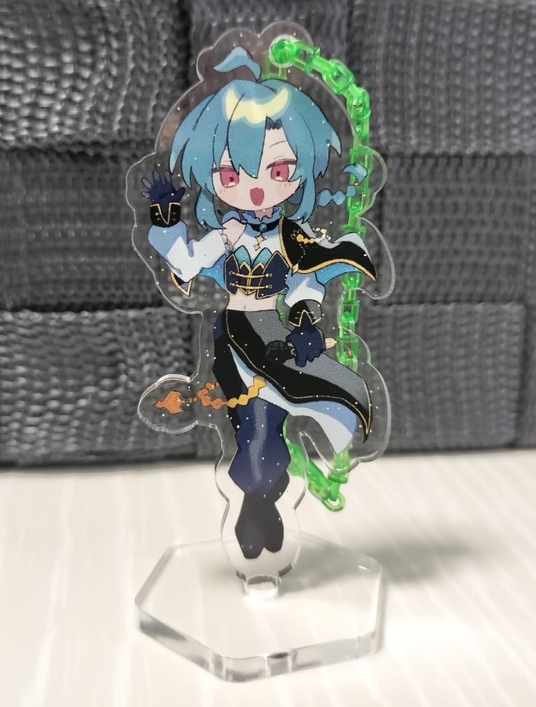 にじさんじ アクリルキーホルダー ブロマイド アクリルスタンド 緑仙