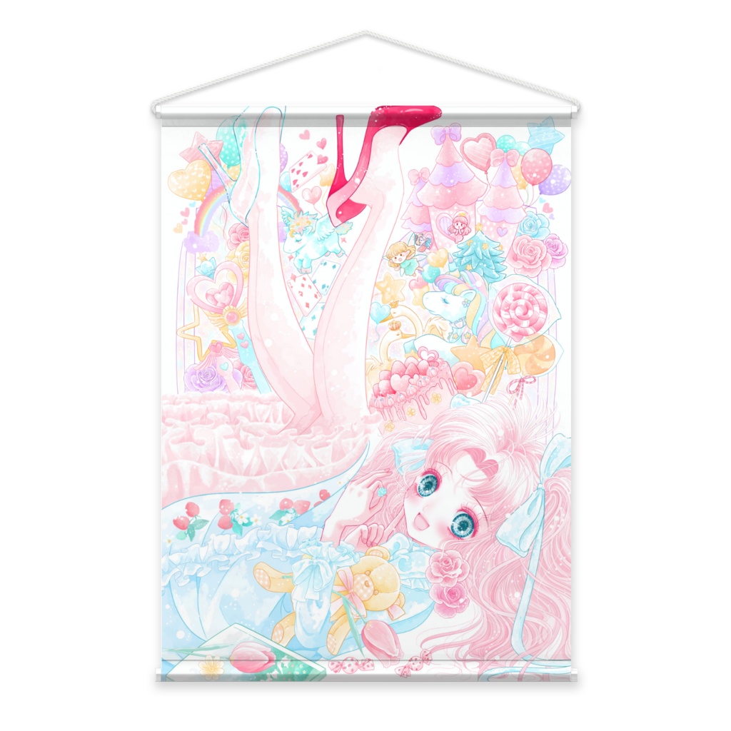 夢見る少女-タペストリー