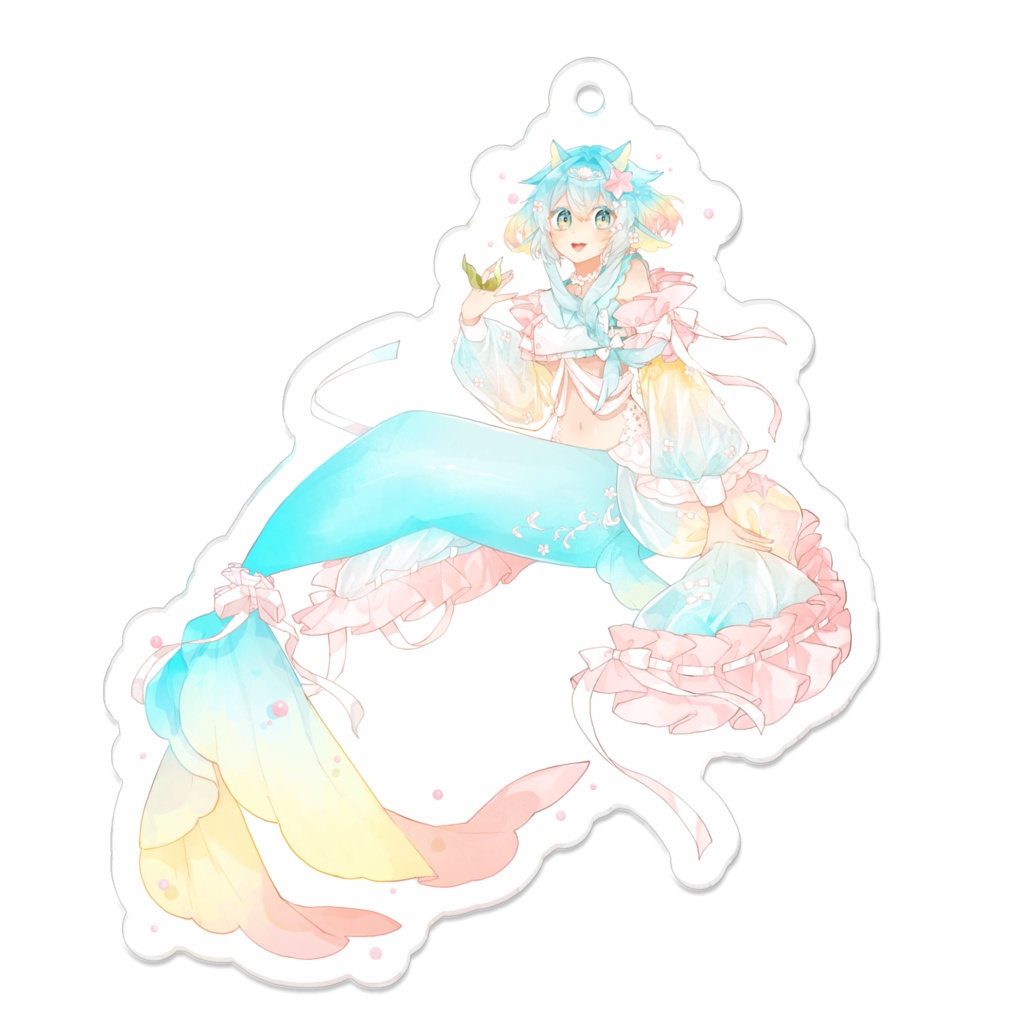 秘海足るぅキービジュアルアクリルキーホルダー