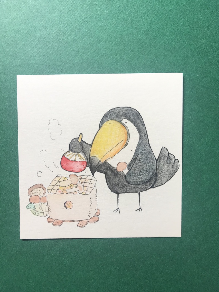 手描きイラスト 原画