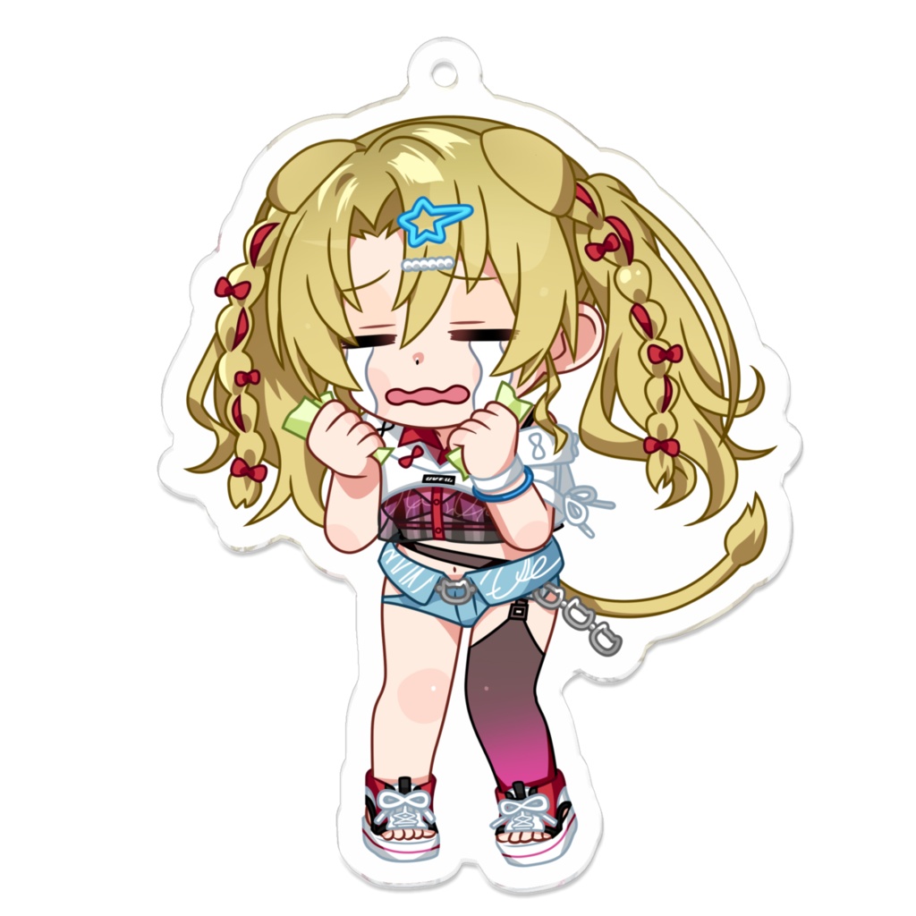 勝負師ジュノちゃん アクリルキーホルダー