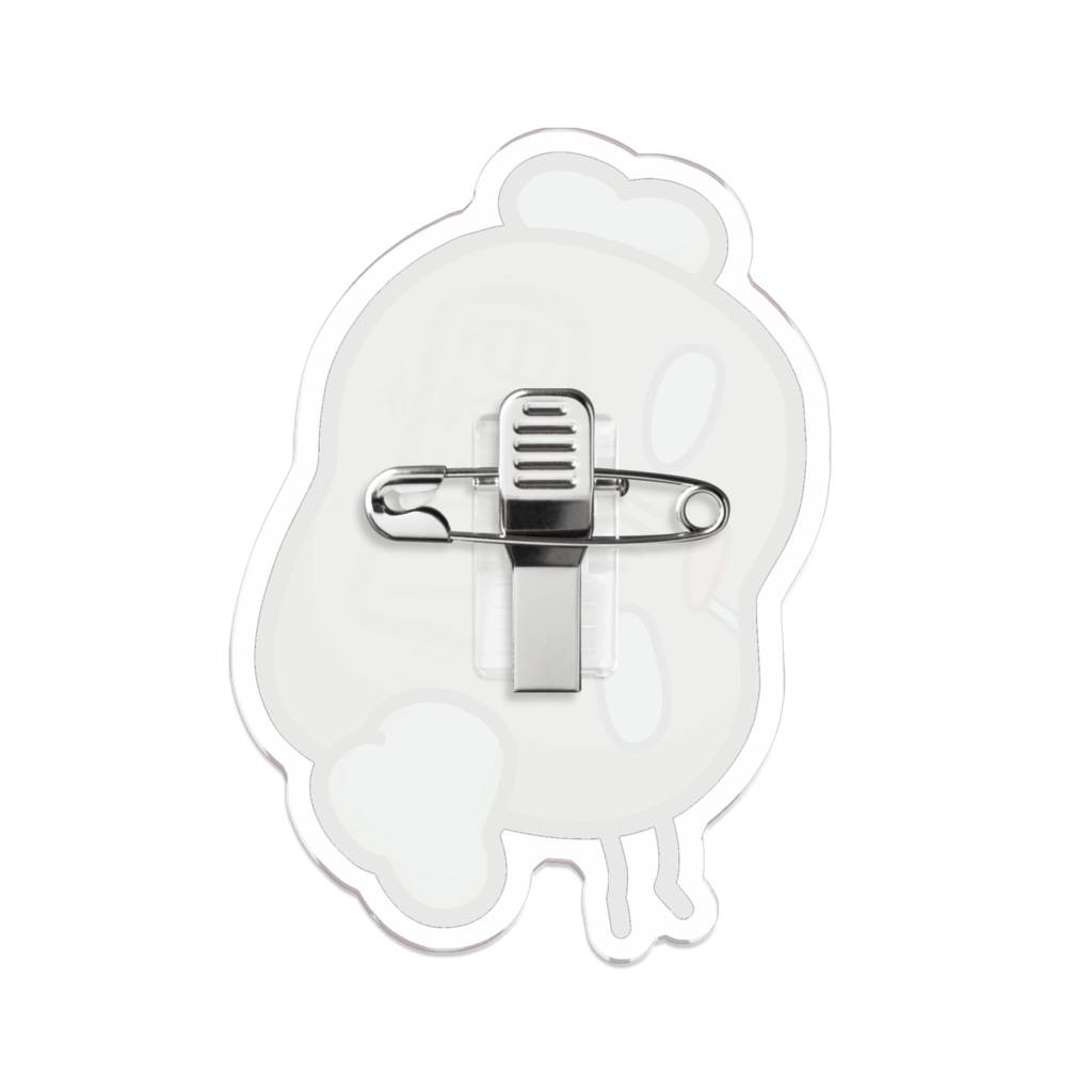 獲物ちゃん用 アクリルバッジ