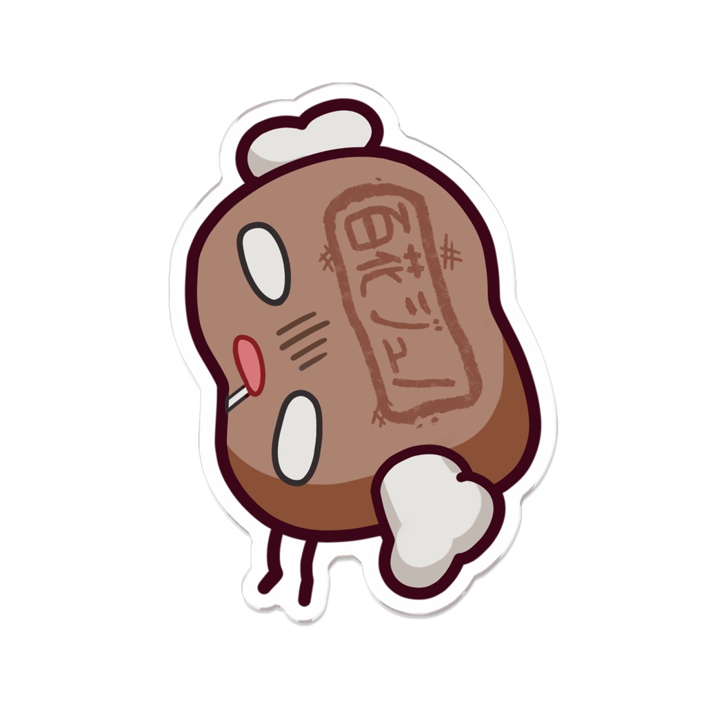 獲物ちゃん用 アクリルバッジ