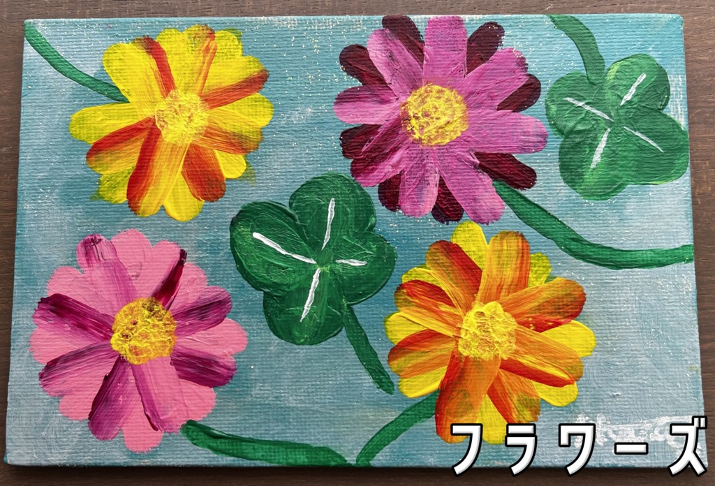 直筆サイン入りランダムチェキ+らくがきアクリル画【第2弾】