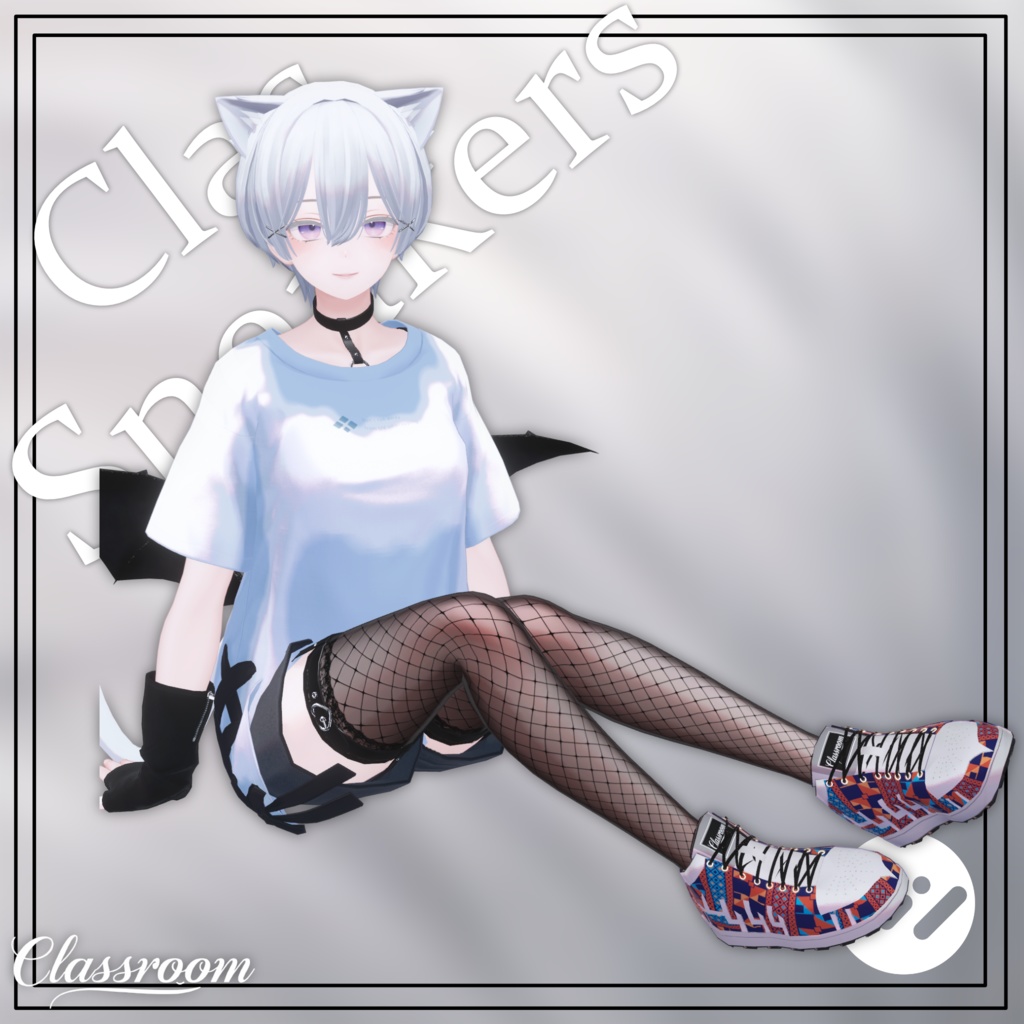 【MA対応】ClasSneakers アバター用スニーカーシューズ 『30アバター対応』12通りのバリエーション