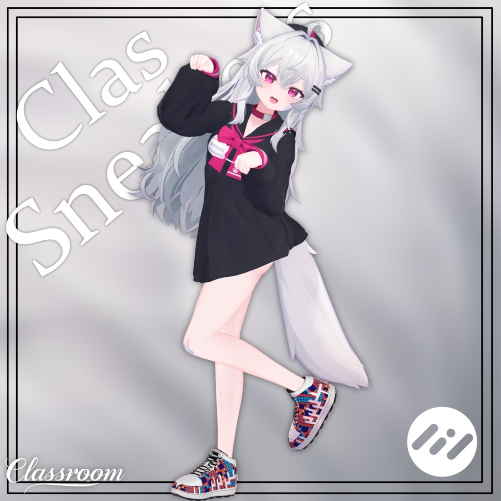 【MA対応】ClasSneakers アバター用スニーカーシューズ 『30アバター対応』12通りのバリエーション