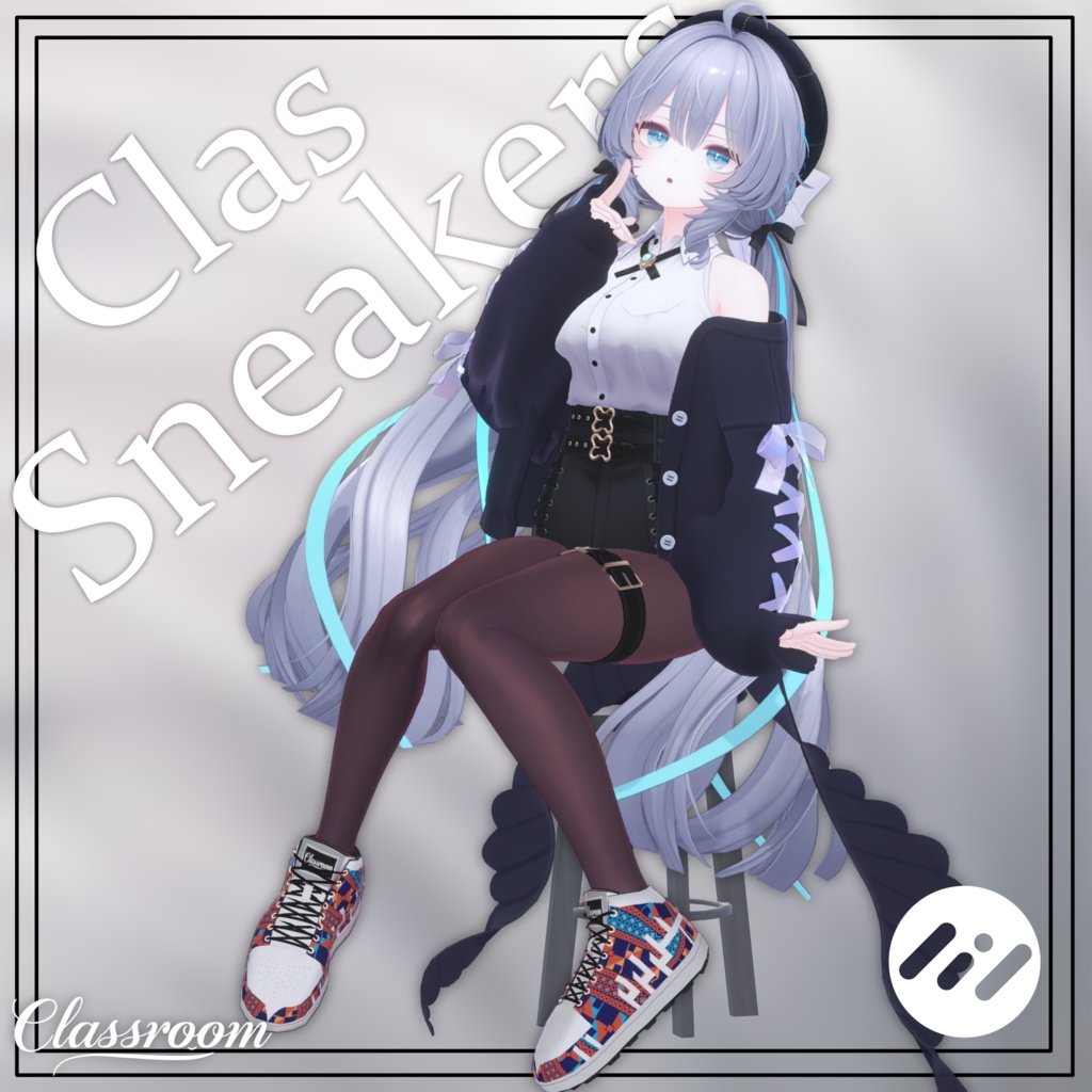 【MA対応】ClasSneakers アバター用スニーカーシューズ 12通りのバリエーション