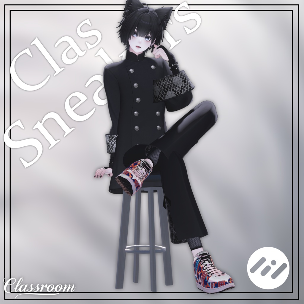 【MA対応】ClasSneakers アバター用スニーカーシューズ 『27アバター対応』12通りのバリエーション