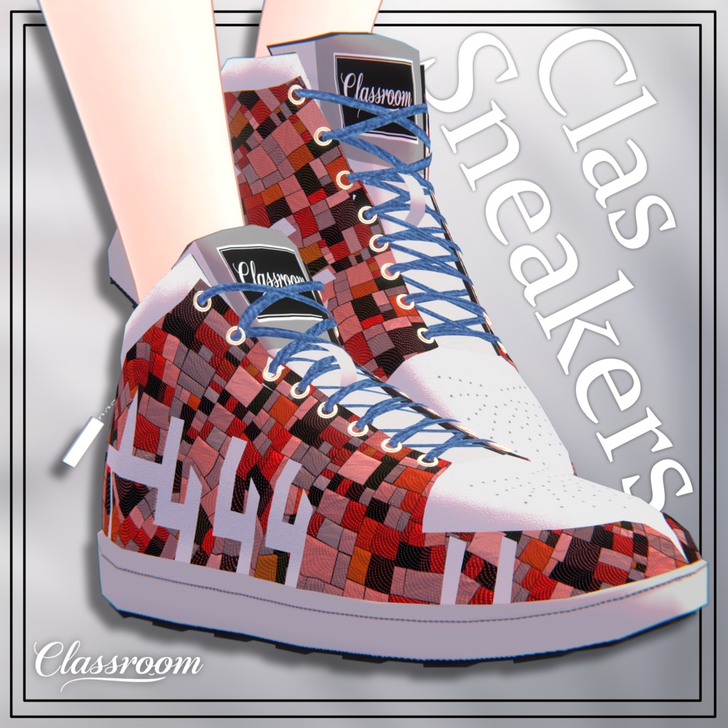 【MA対応】ClasSneakers アバター用スニーカーシューズ 12通りのバリエーション