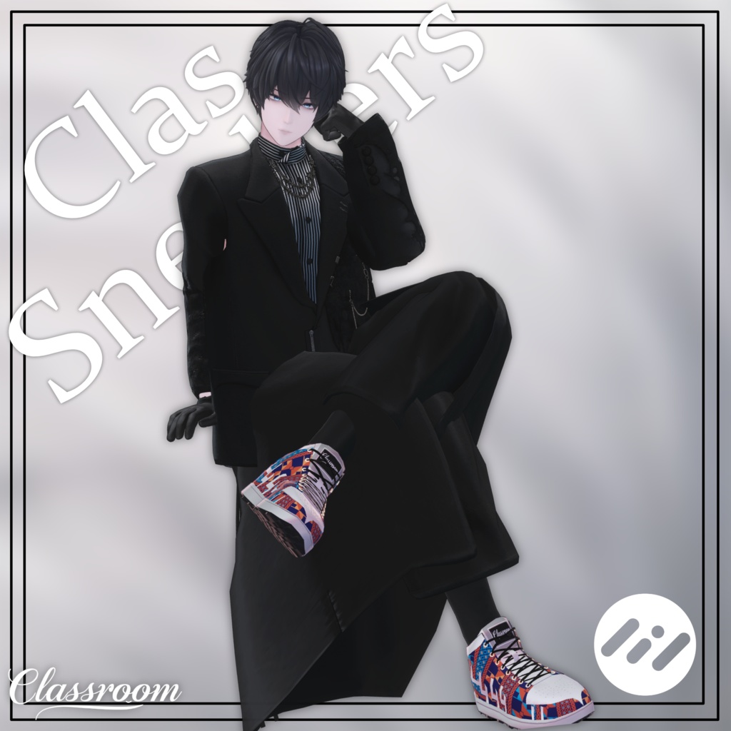 【MA対応】ClasSneakers アバター用スニーカーシューズ 『30アバター対応』12通りのバリエーション