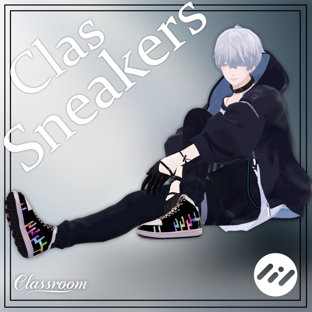 【MA対応】ClasSneakers アバター用スニーカーシューズ 12通りのバリエーション