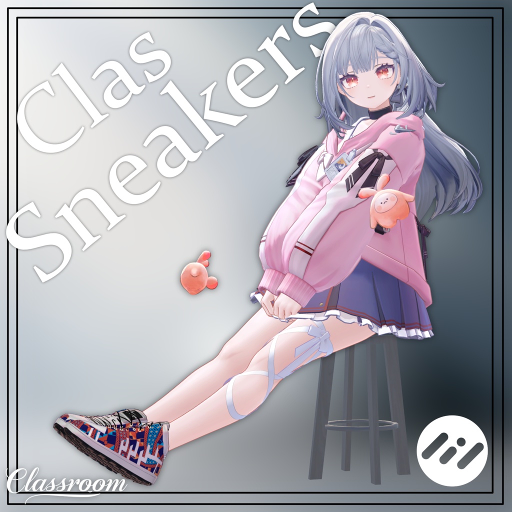 【MA対応】ClasSneakers アバター用スニーカーシューズ 12通りのバリエーション
