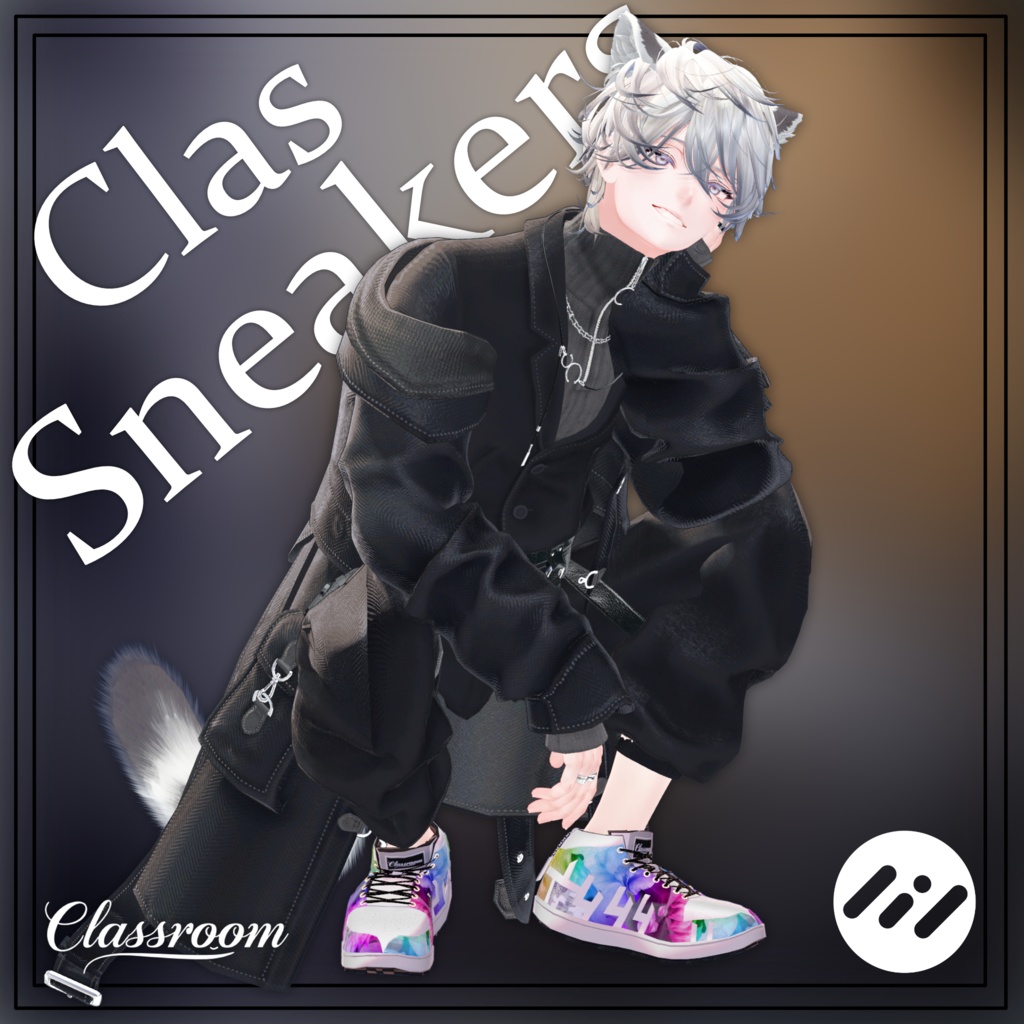 【MA対応】ClasSneakers アバター用スニーカーシューズ 12通りのバリエーション