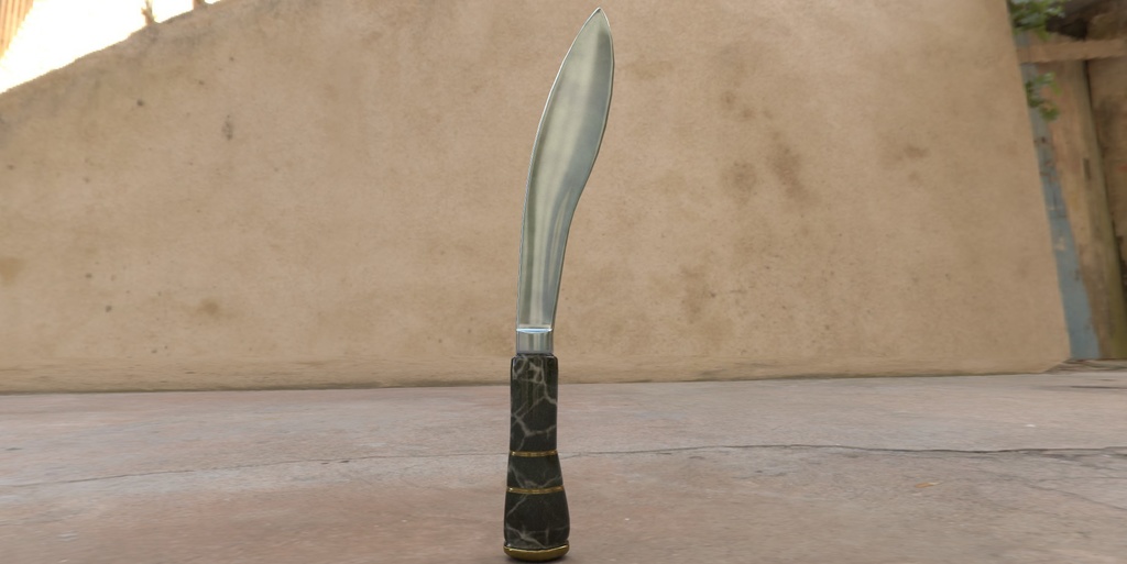 【3Dデータ】ククリナイフ(オールド)