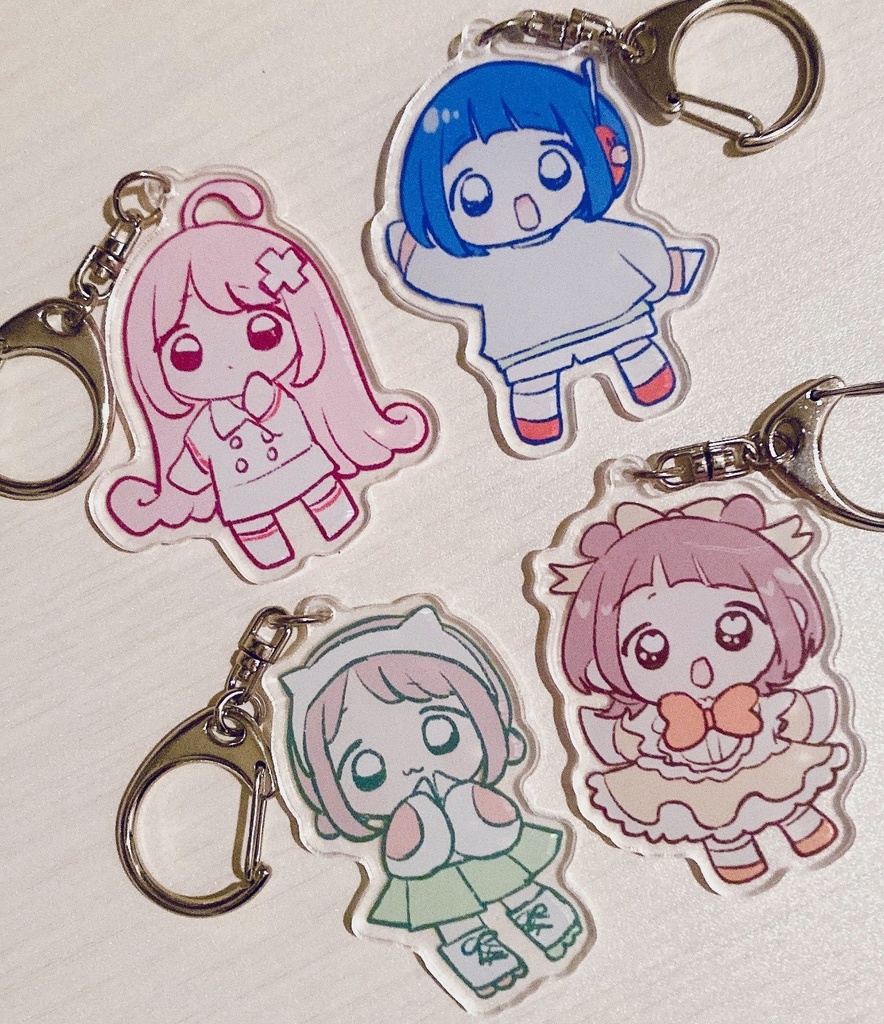 アクリルキーホルダー