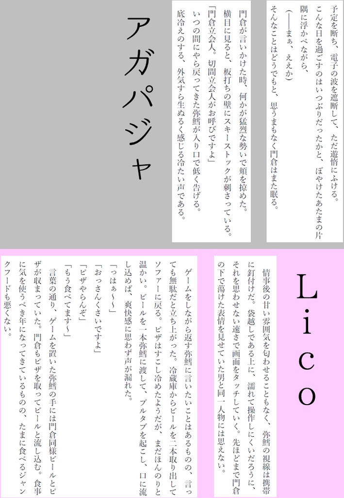 門弥プチオンリー記念アンソロジー『high great cut 228』