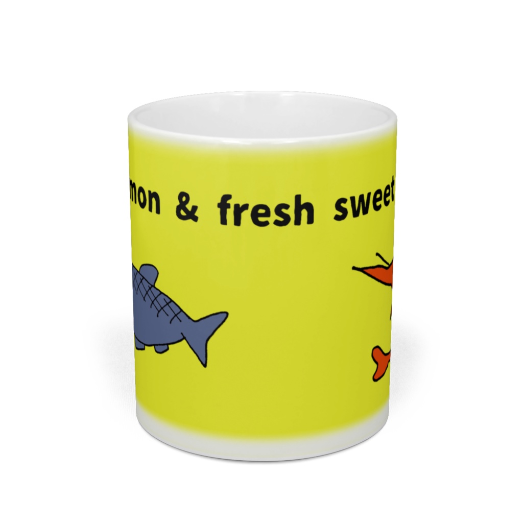 脂がのったサーモン&ぷりぷりの甘えびマグカップ