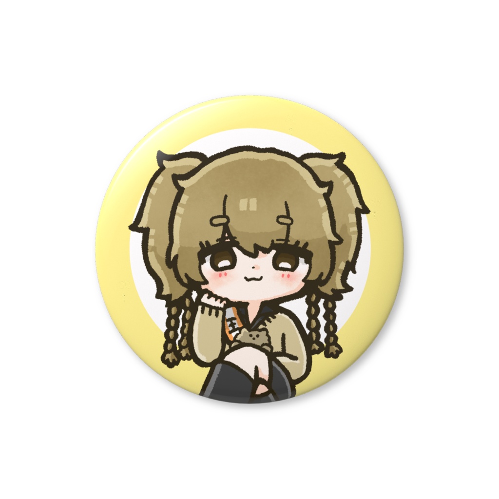 缶バッジ(ひやはだ)