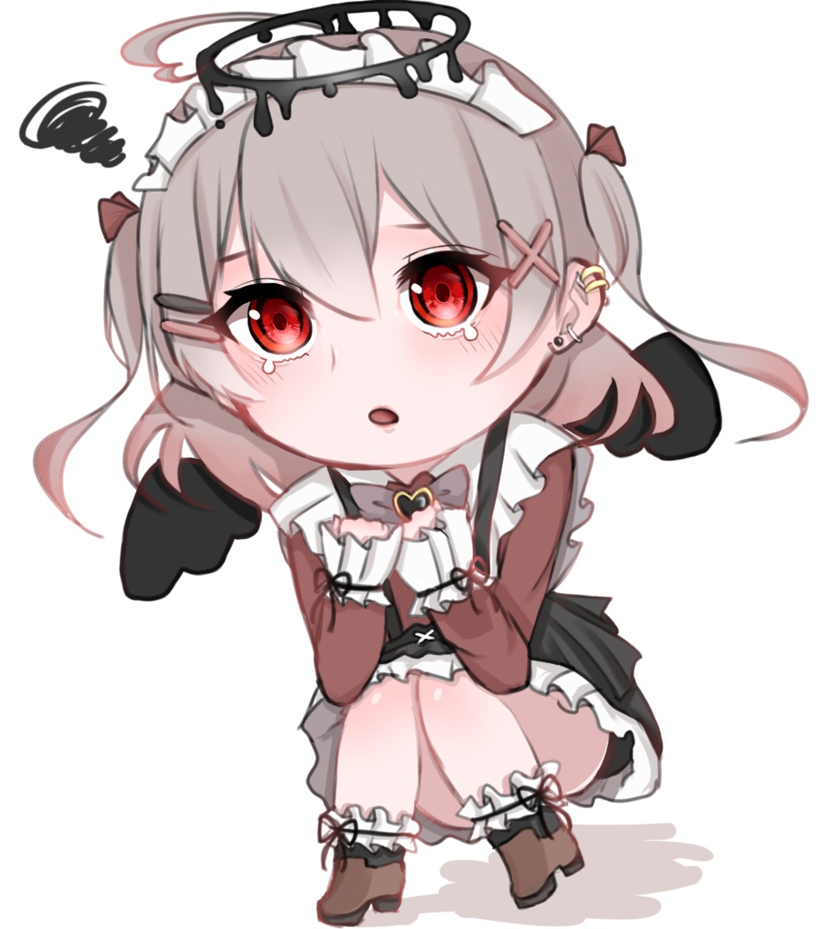 【アクキー】堕天使メイド服ちゃん