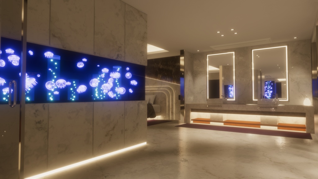 【VRChat向けワールド】OMRoom3