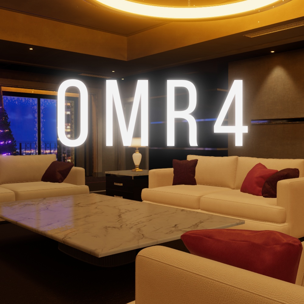 【VRChat向けワールド】OMRoom4