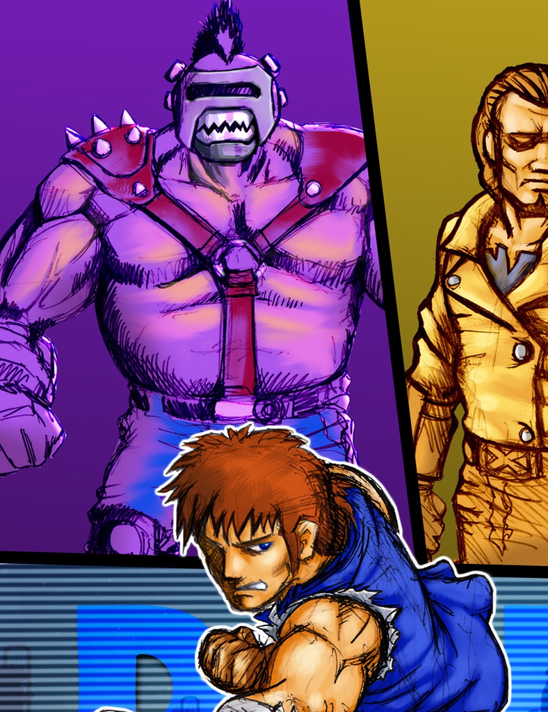 DDイラスト Double Dragon Illustration