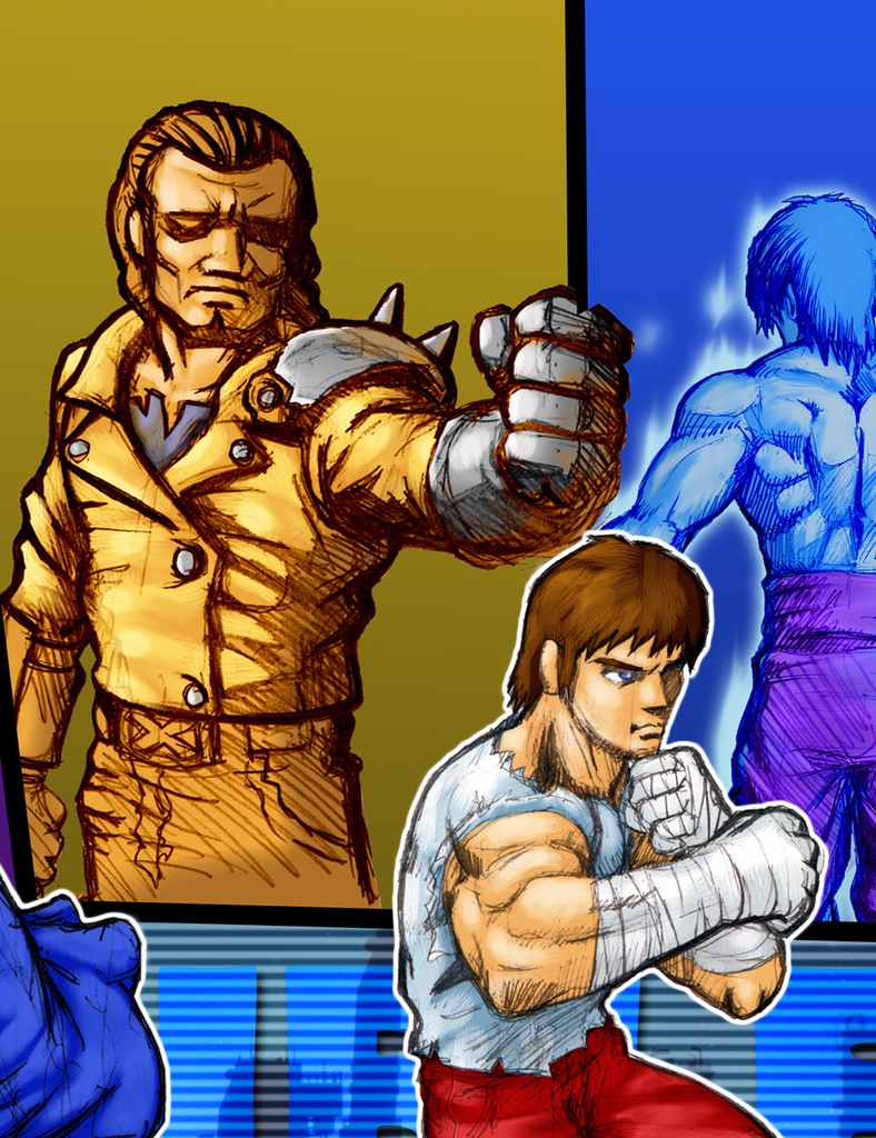 DDイラスト Double Dragon Illustration